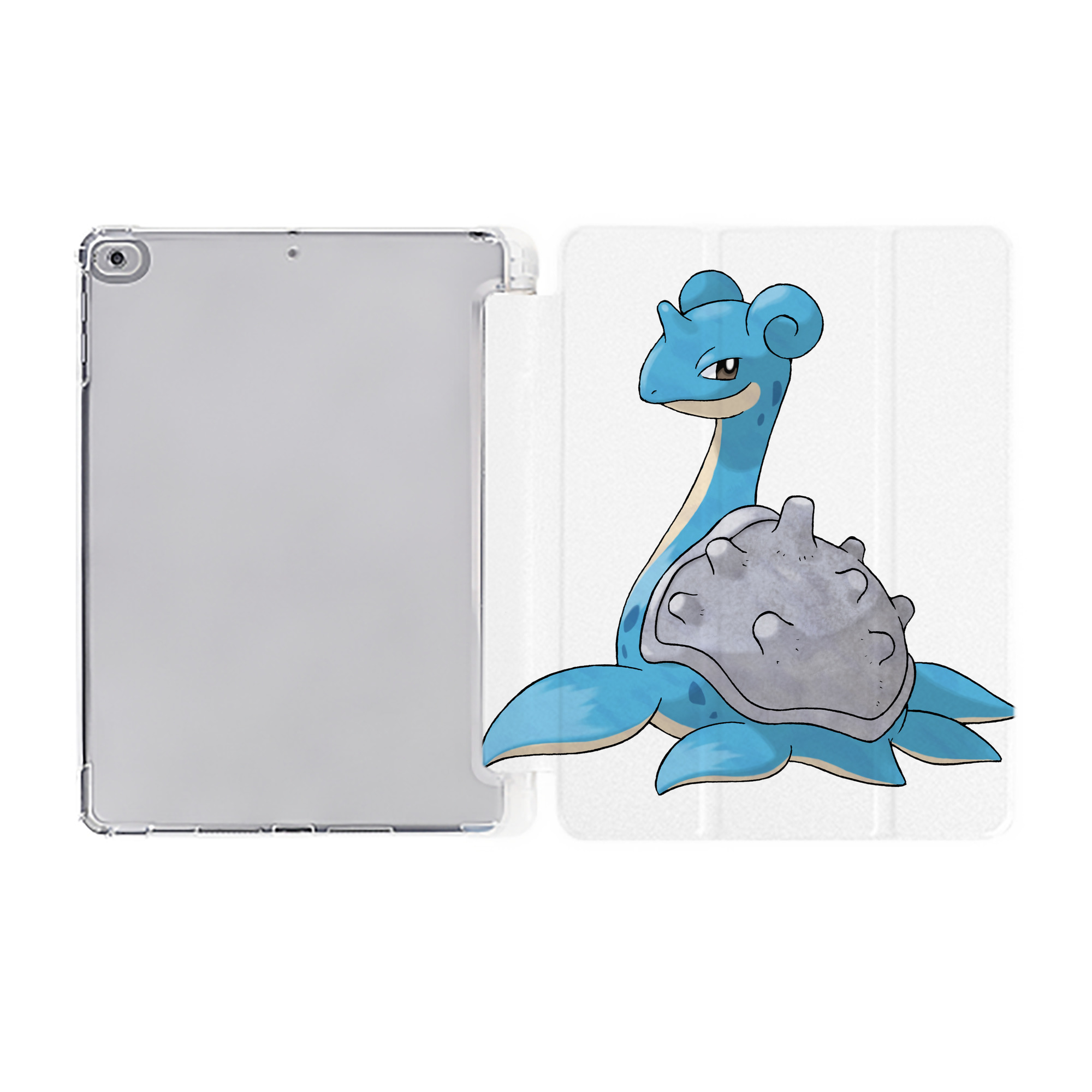 （画像用） ポケットモンスター Pokémon IPad ケース ペン収納付き 三つ折りスタンド PUレザー×シリコン 対応機種9.5/10.5/10.9インチ